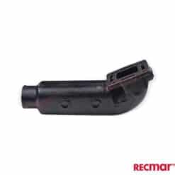 MAR018 - Coude d'échappement Indmar - Angle 30° - V8 GM 305 350 et Ford 302 351CID - (Joint humide / wet)