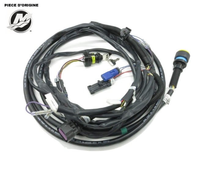 BK-896537K20 - FAISCEAU ELECTRIQUE 20FT - 14 PIN MALE CONTACTEUR A CLEF