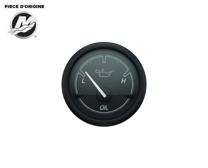 BK-8M6020036 - MANOMETRE PRESSION HUILE NOIR MERCRUISER 8M6020036